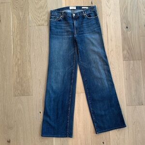 Nili Lotan - Ema Jeans - Mid-Rise Wide Leg with button detail - size 27